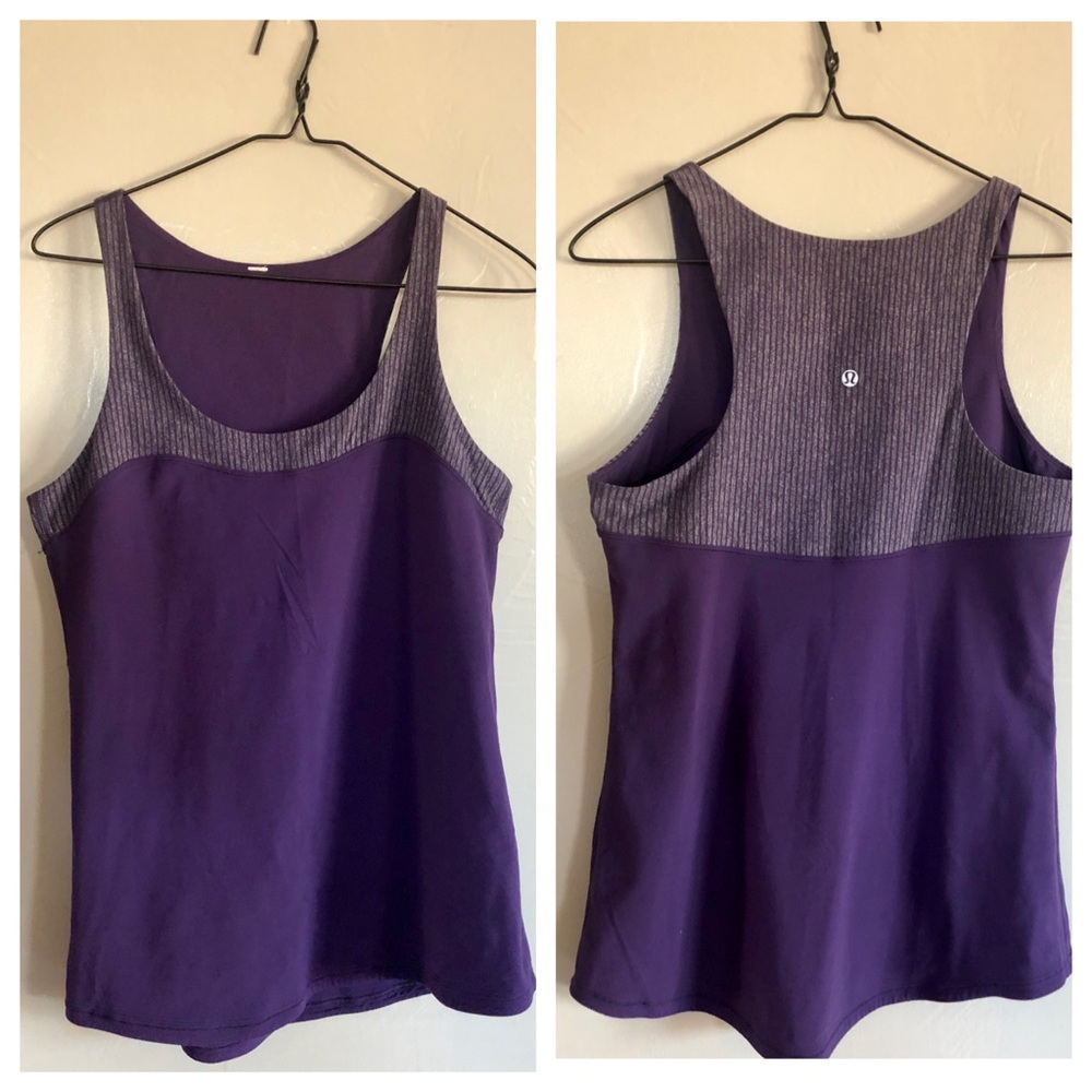 WOMENS PURPLE LULULEMON TANK